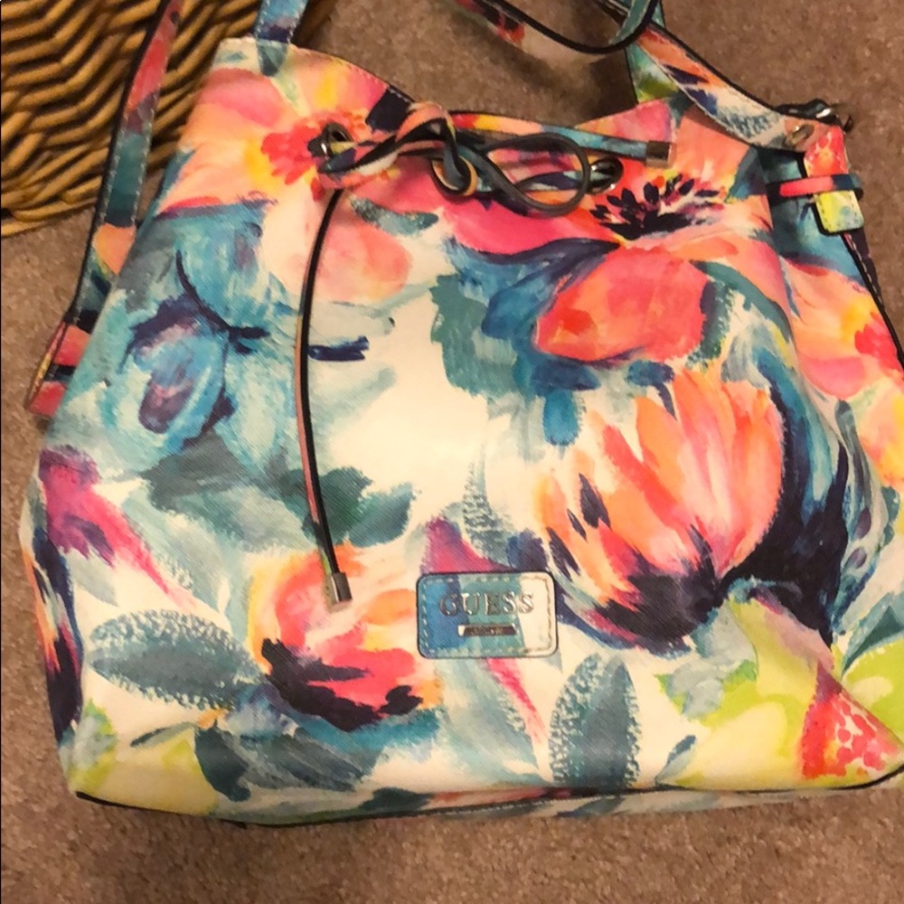 Colorful spring guess bag
